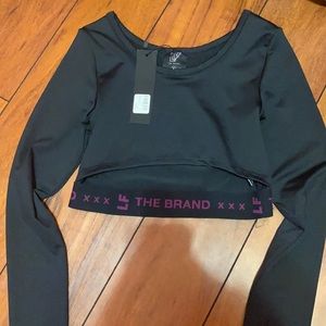 LF The Brand Long Sleeve Cutout Top